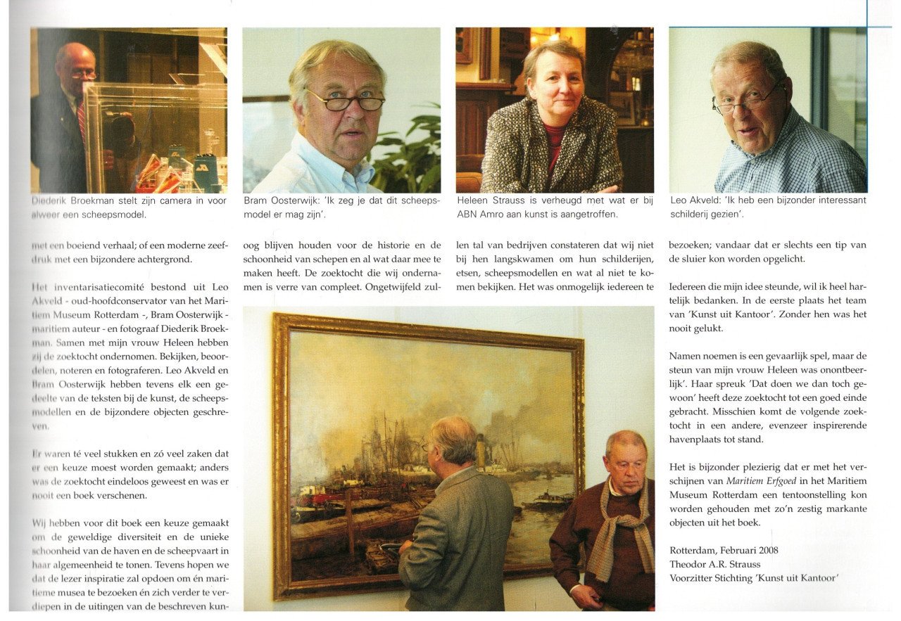 Martiem Erfgoed, Kunst, scheepsmodellen en memorabilia