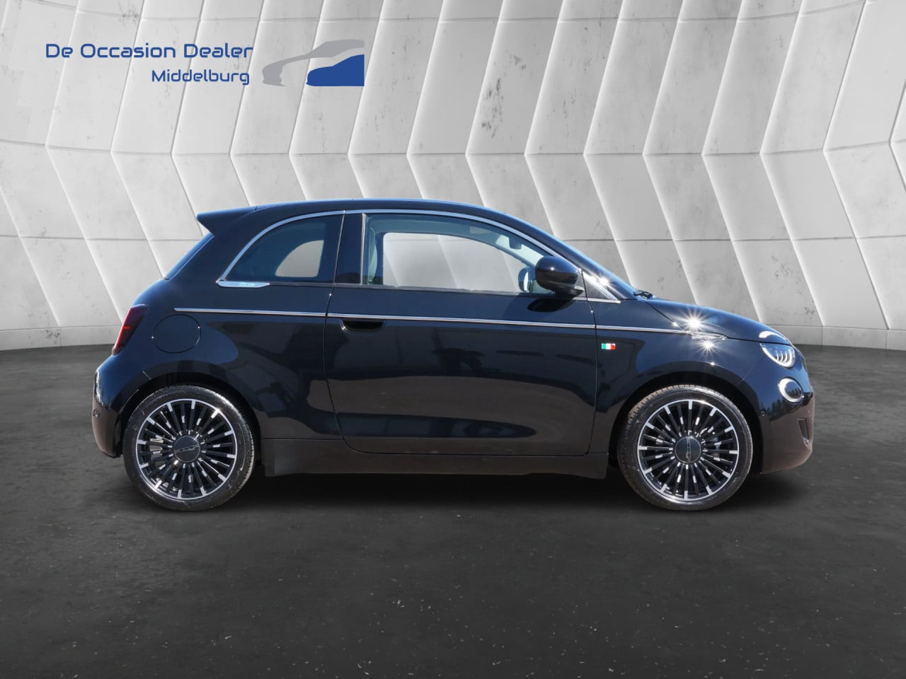 Fiat 500 La Prima 42 kWh Leder Pano Camera 94.9% SOH