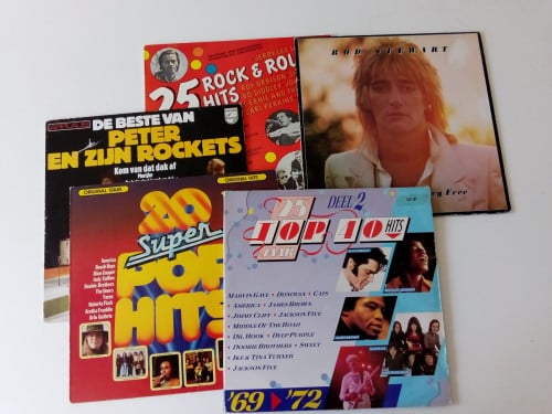 Set van 5 LP's