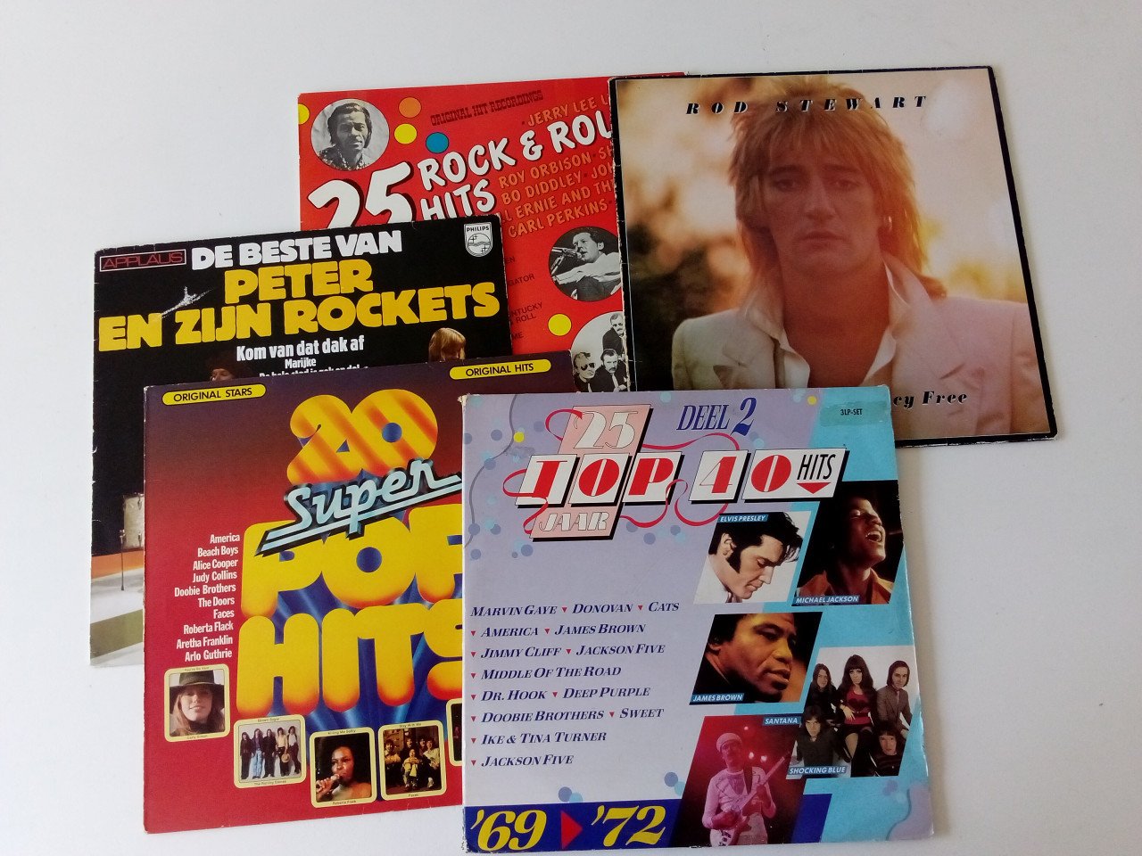 Set van 5 LP's
