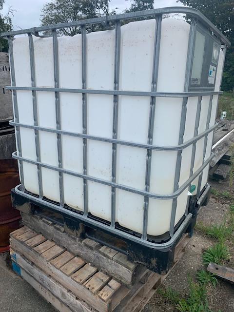 Leeg IBC vat