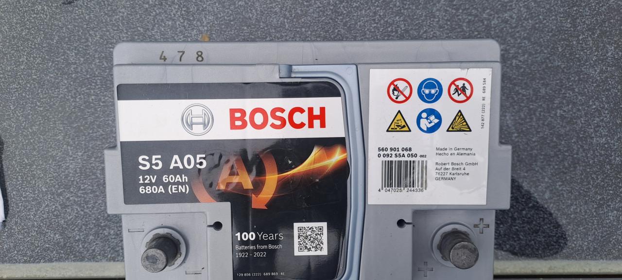 Bosch accu   is van oktober 2024