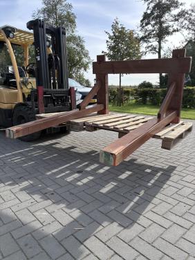 Houten schouw