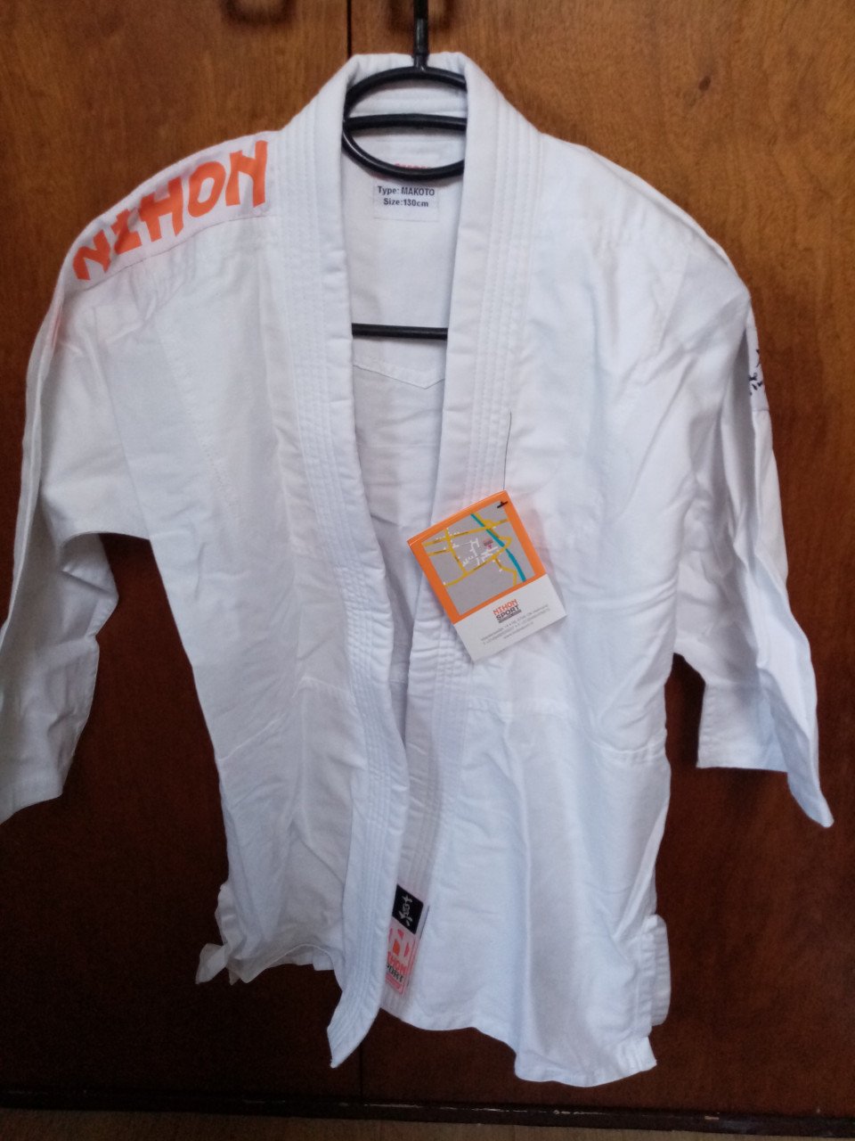 Judopak 130 cm nieuw