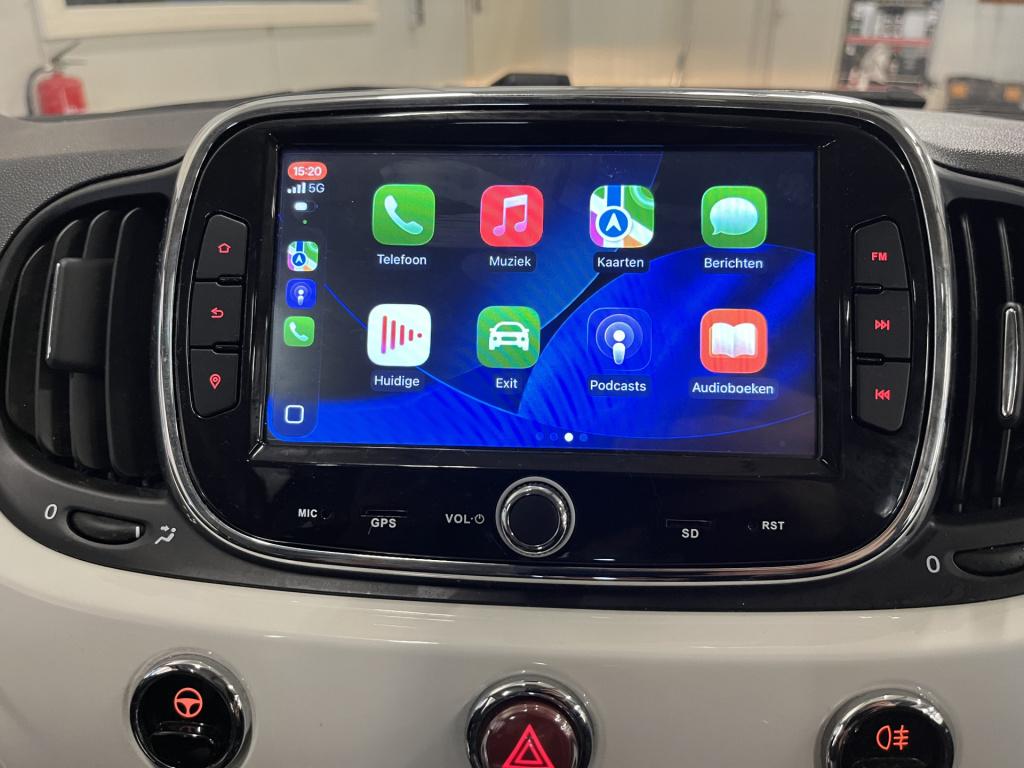 Fiat 500 1.2 lounge navi cruise apple 61 dkm pano  4 cil