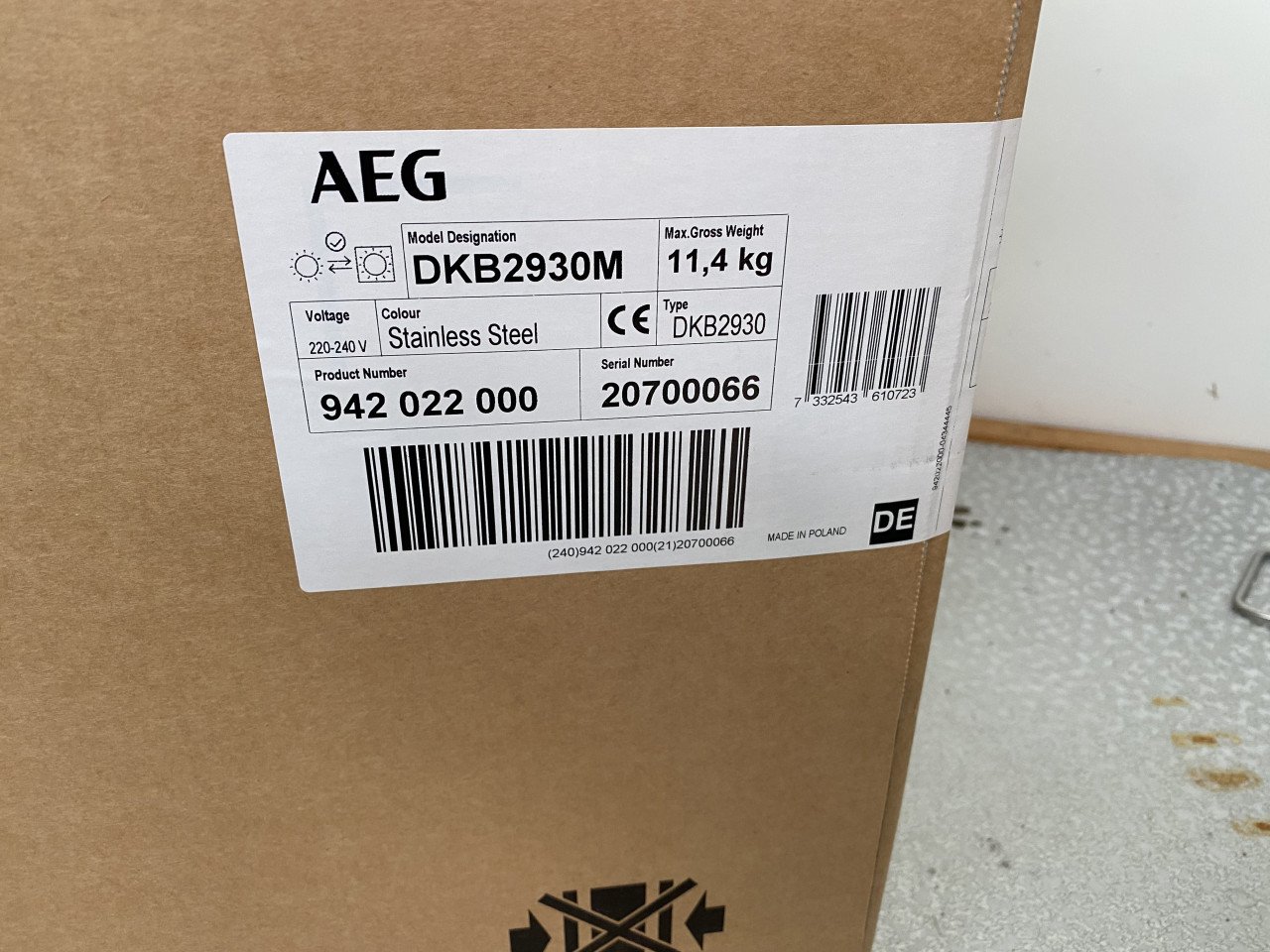 AEG afzuigkap -nieuw
