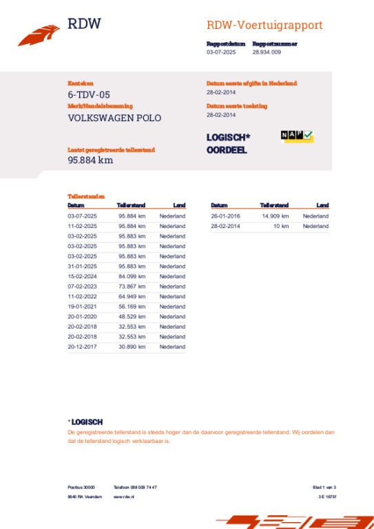 Volkswagen Polo 1.2 tsi bluemotion highline
