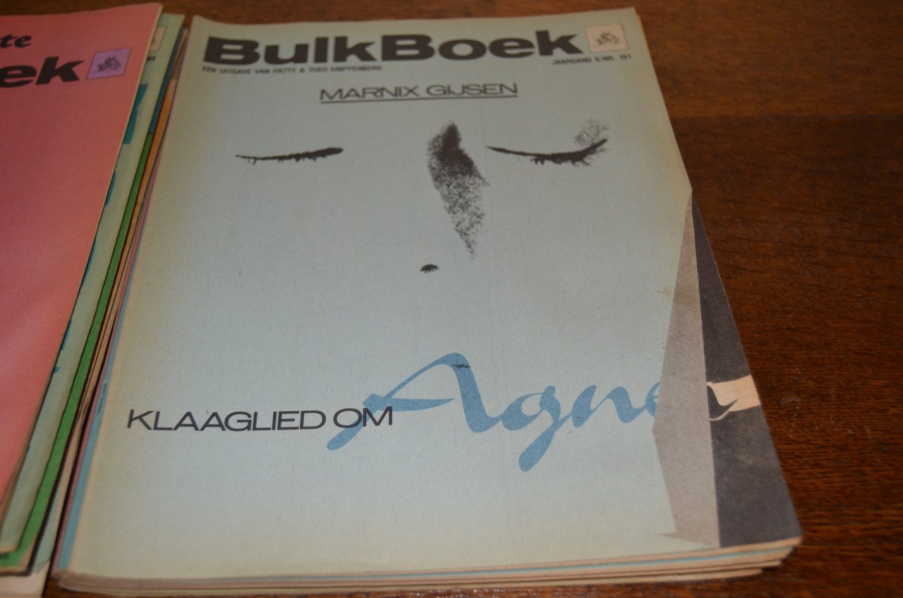 20 Bulkboeken en literatuurkranten w.o 100e BB 1979/'80
