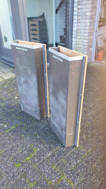 Wand opbergbakken (metaal)