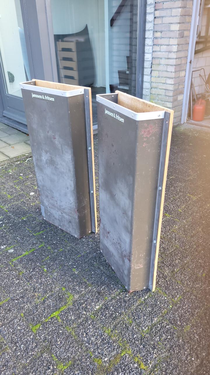 Wand opbergbakken (metaal)