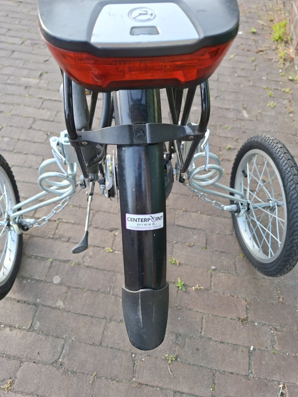 Elektrische damesfiets met swingingwheels
