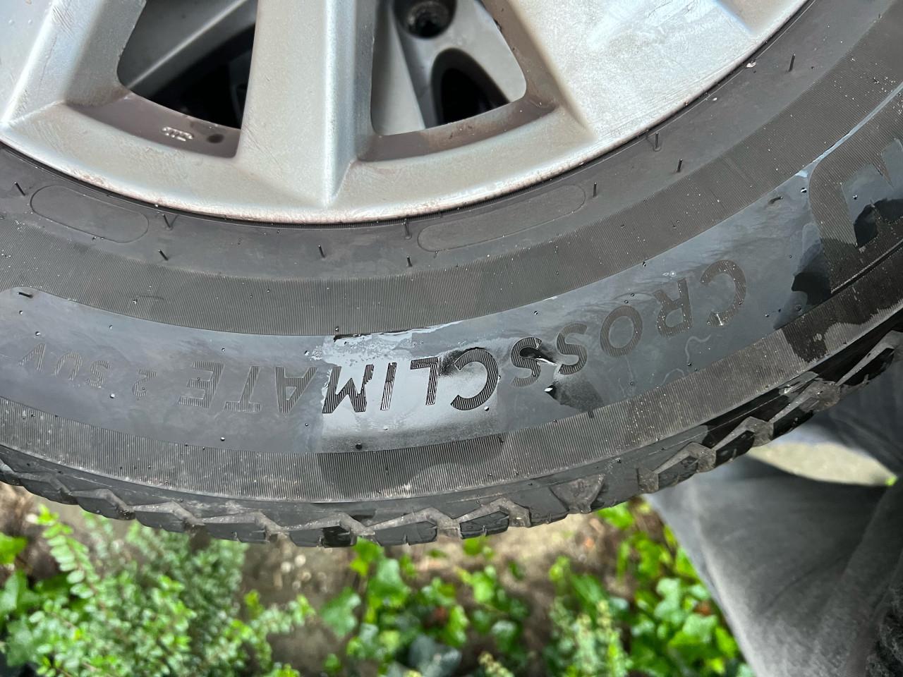 Mazda CX5 velgen met all season Michelin cross climate