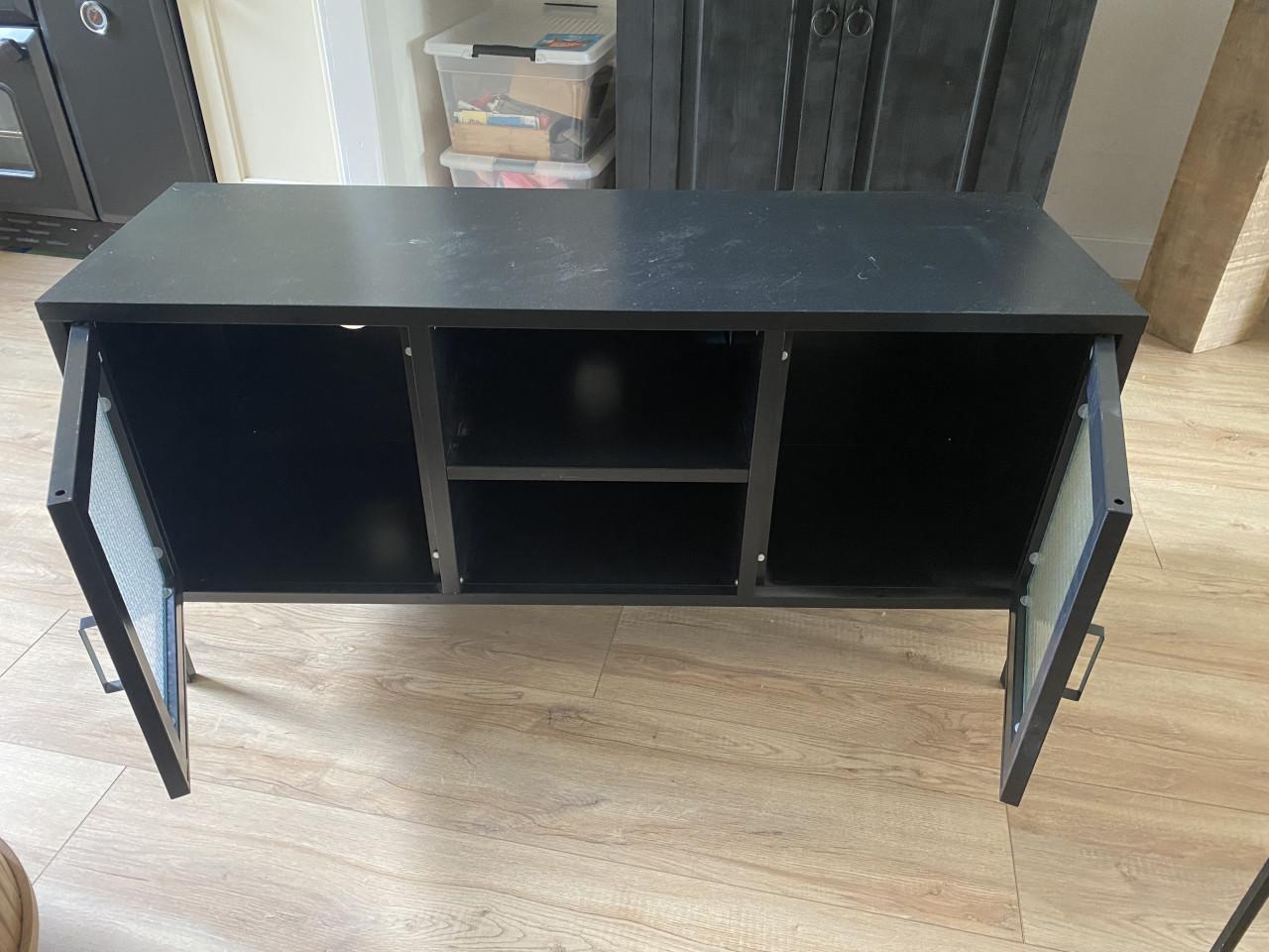 Zwart tv meubel
