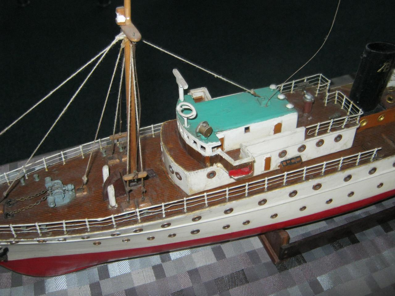 Modelschip DANEBROG.