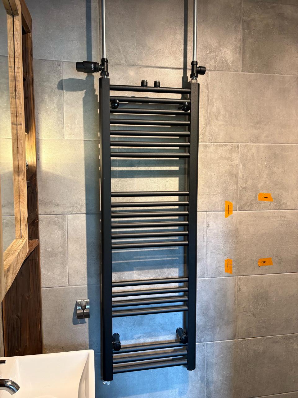 Design radiator incl kraan