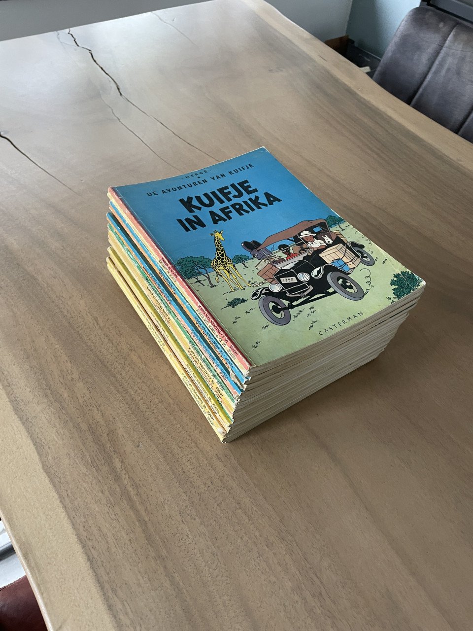 24 stuks Kuifje stripboeken