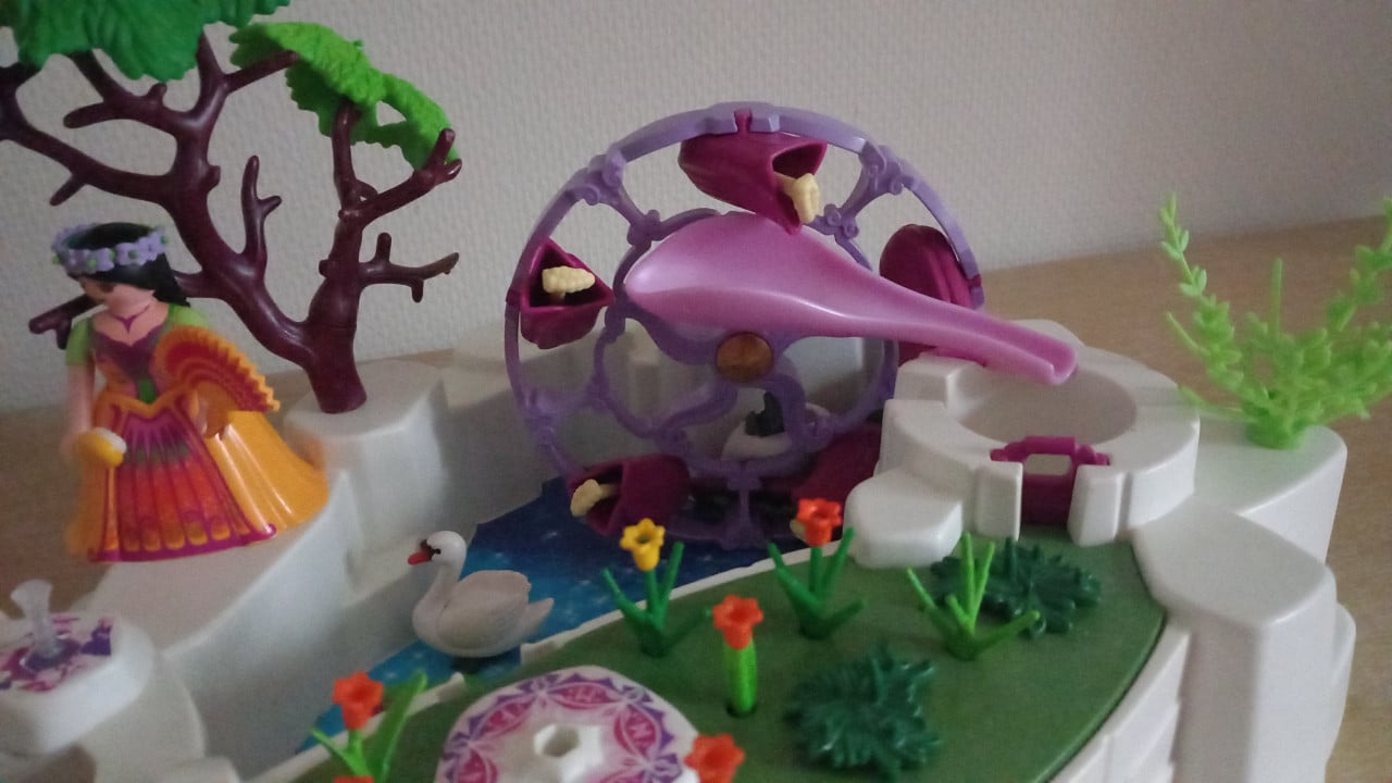 Playmobil prinsessetuin met groeiende bloemen set5475
