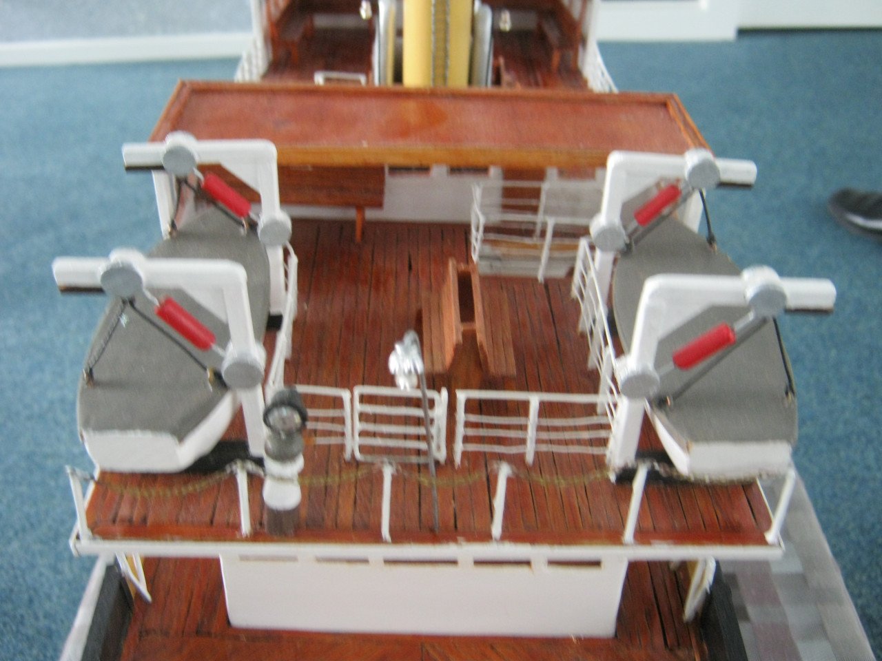 Scheepsmodel KONINGIN EMMA.