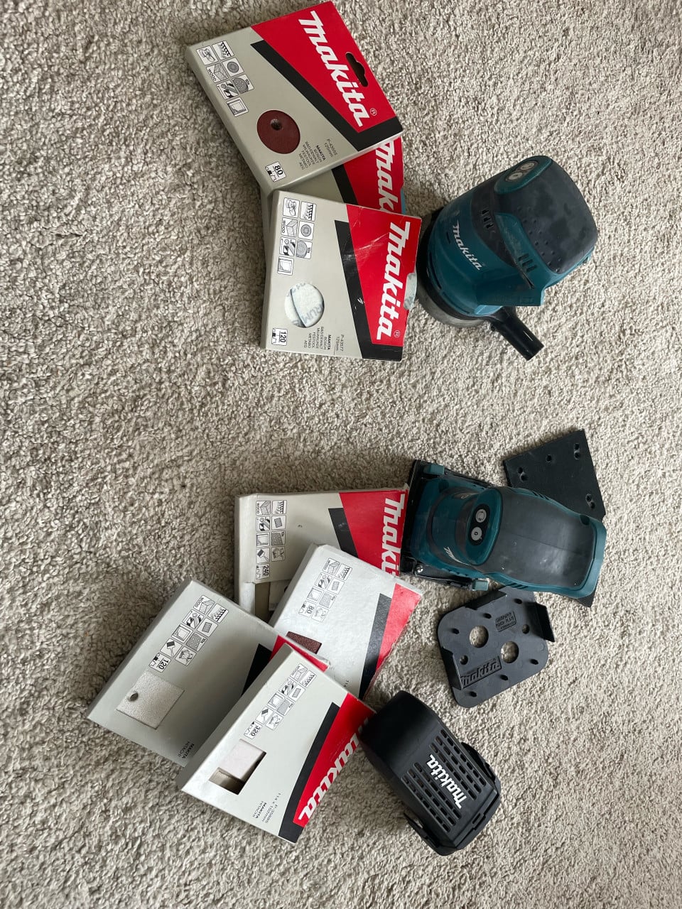 Makita schuurmachines