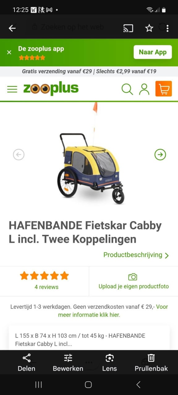 Hondenfietskar