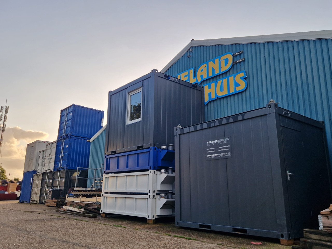 Nieuwe en gebruikt 10ft kantoorunits / schaftunit