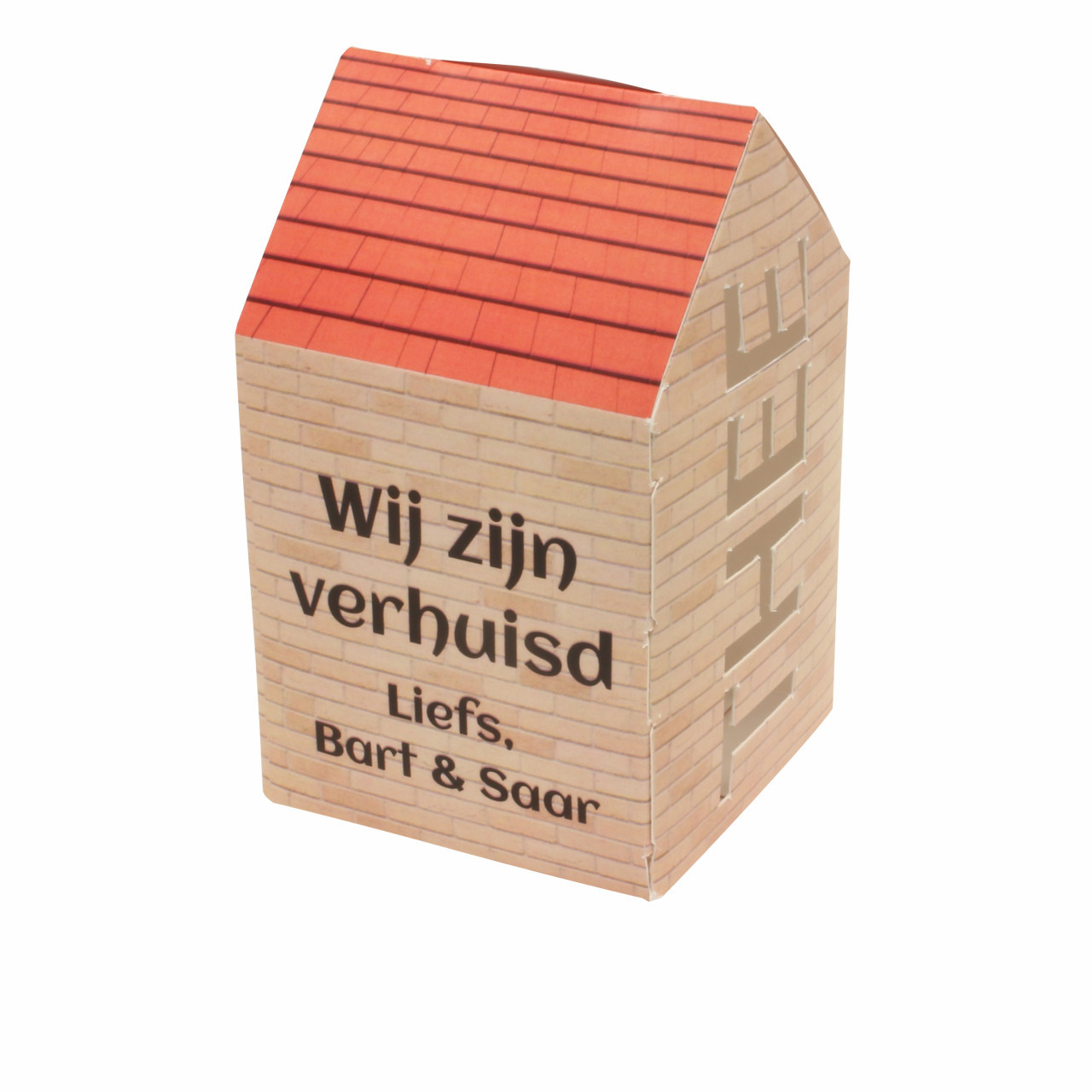 Nieuwe woning een leuk verhuis bericht