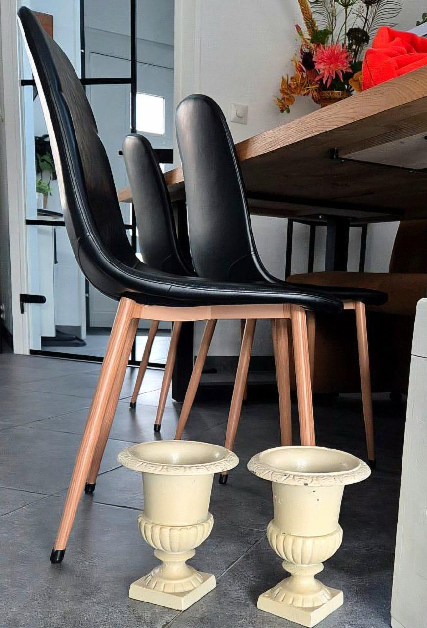 Tuinvaas gietijzer 2x