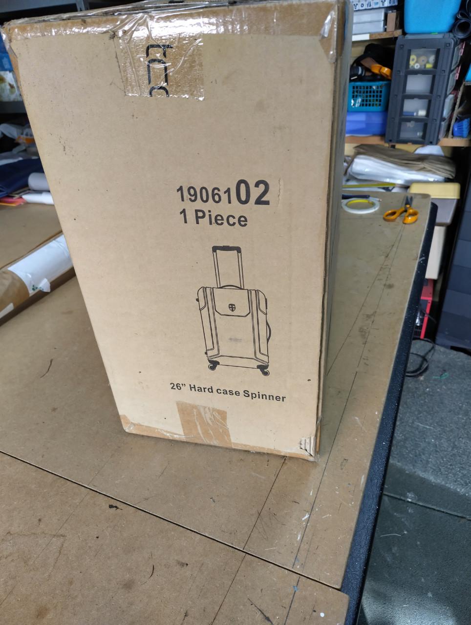 26" nieuwe hard case spinner