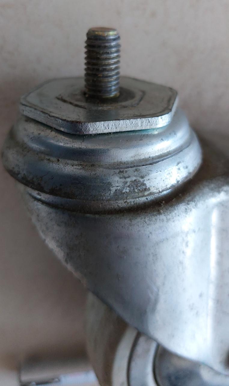 ZWENKWIELEN met rem (2 stuks)