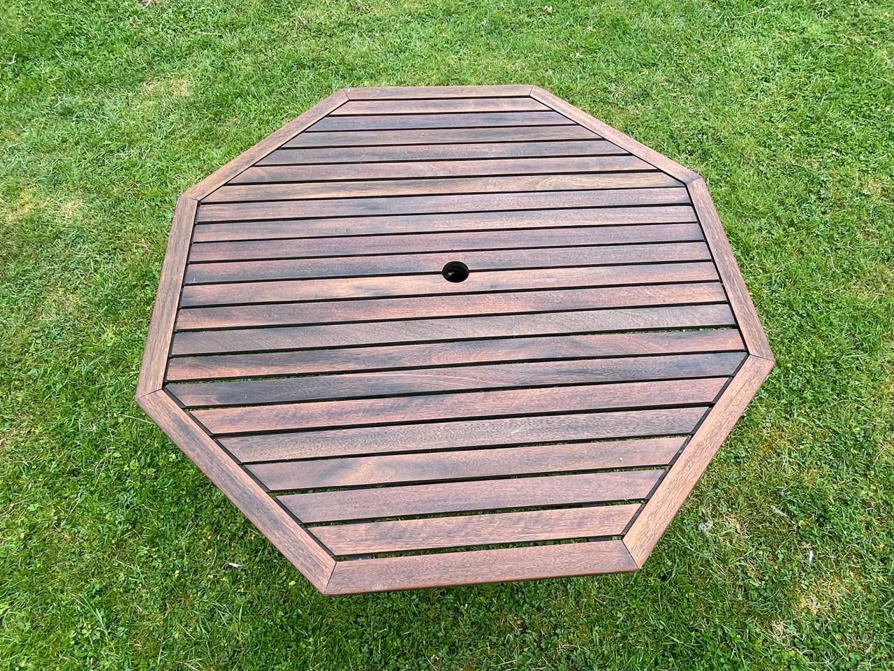 Teakhouten tuintafel