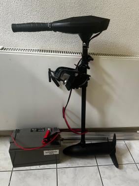 Electrische buitenboordmotor Amarew am66 met gel accu