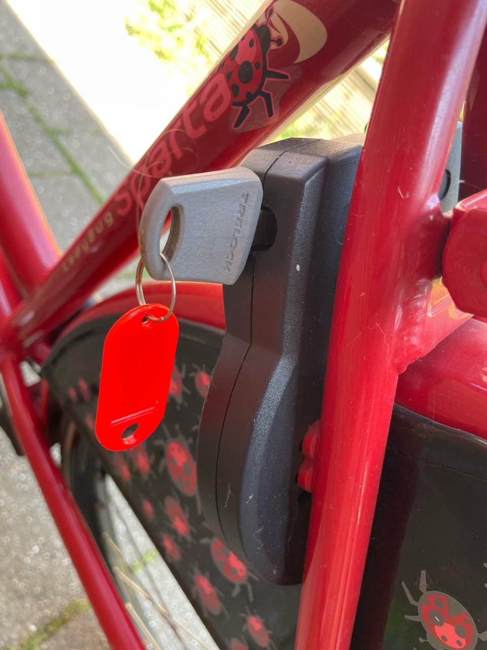 Damesfiets.