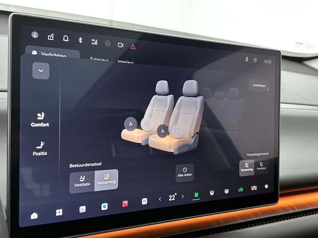 Leapmotor C10 design reev (hybrid) 28.4 kwh | black interieur | stoel-koeli