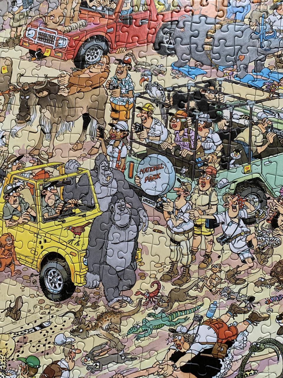 Jan van Haasteren Safari en The Storm 2x1000 stukjes