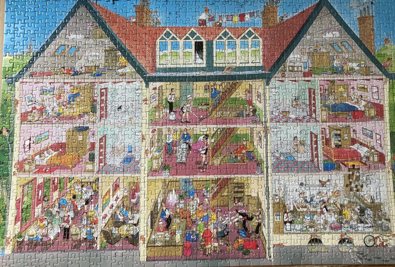 Puzzels Jan van Haasteren 3 in 1 doos