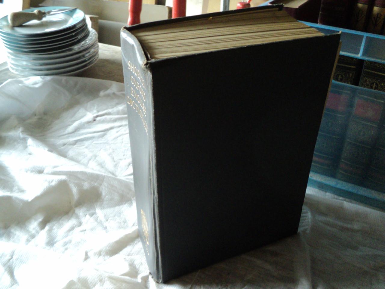 Boek "Shorter Oxfort English Dictionary"