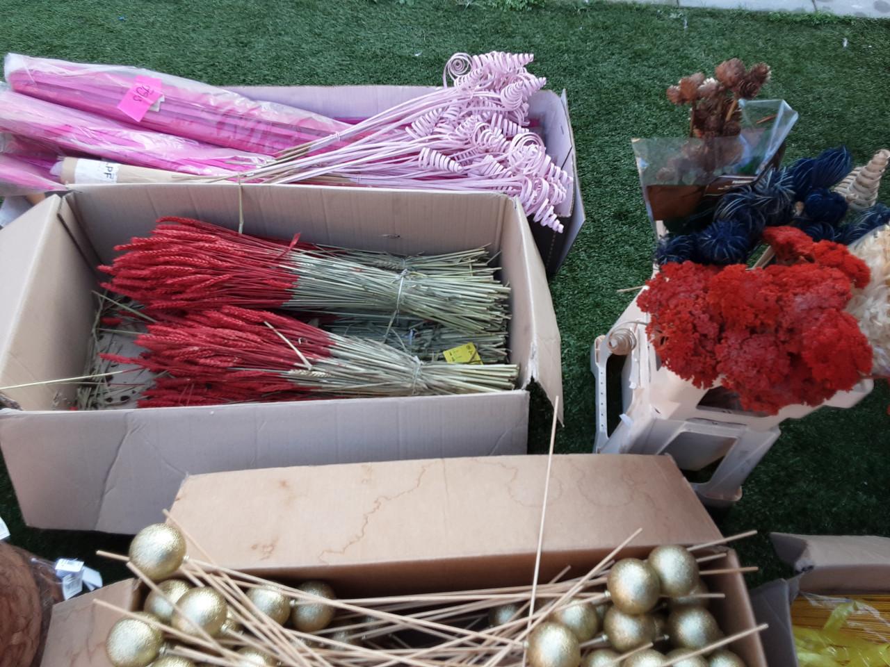 Heel veel workshop materiaal