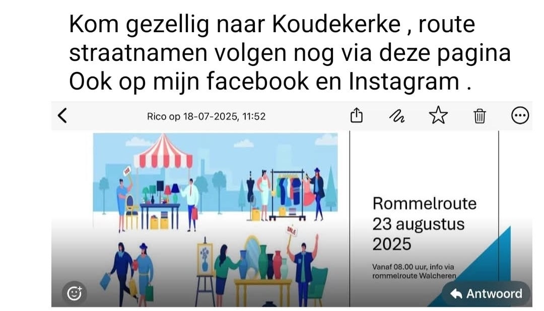 Rommelroute Koudekerke,  dag van Kou