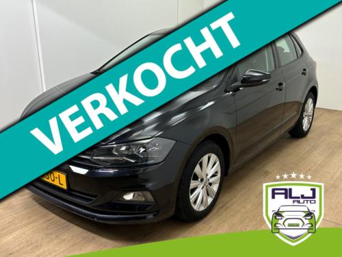 Volkswagen Polo occasion 1.0 tsi comfortline | zwart | airco | tweedehands 