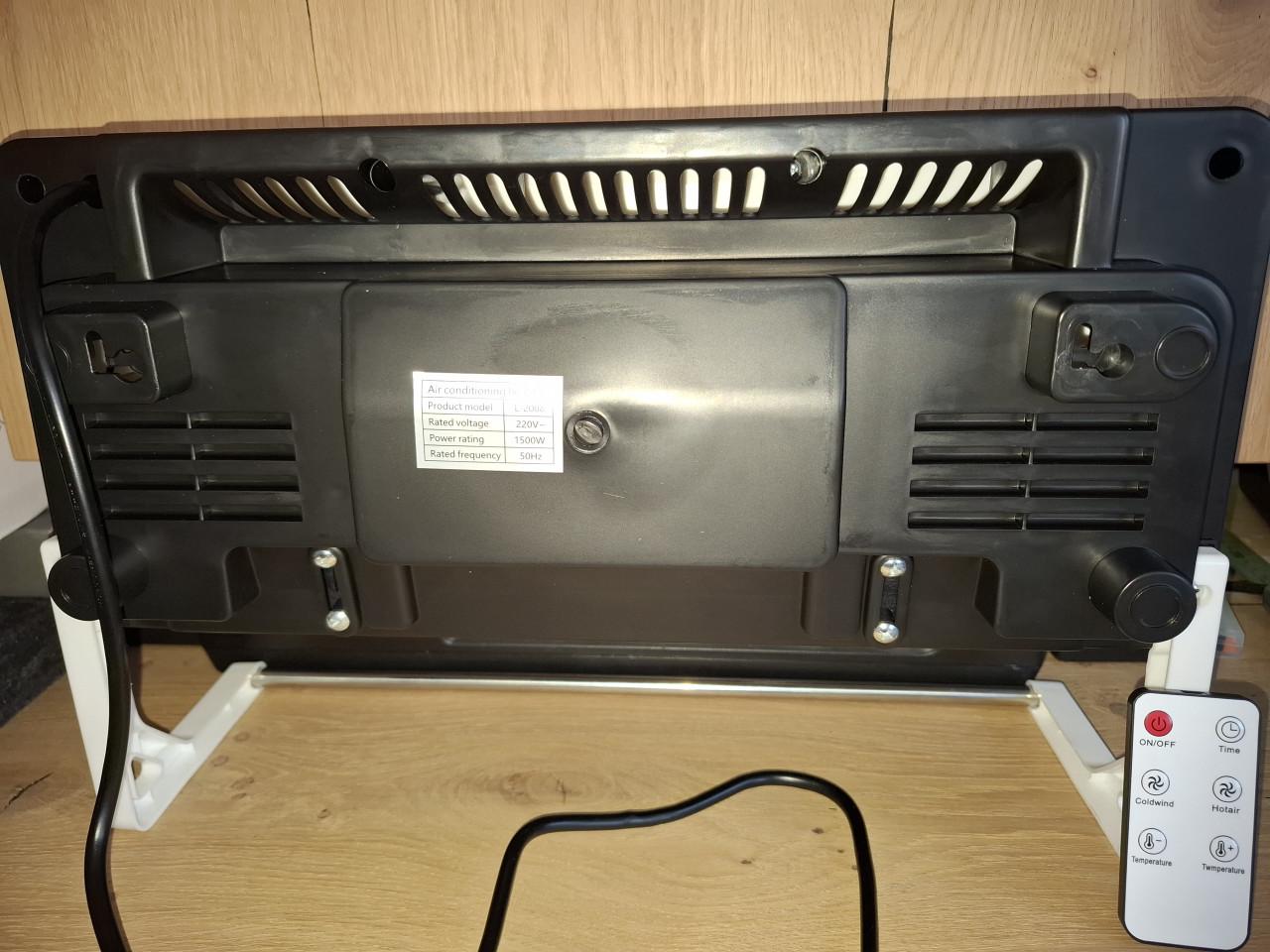 2 Elektrische kacheltjes / ventilator