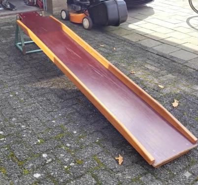 Houten glijplank