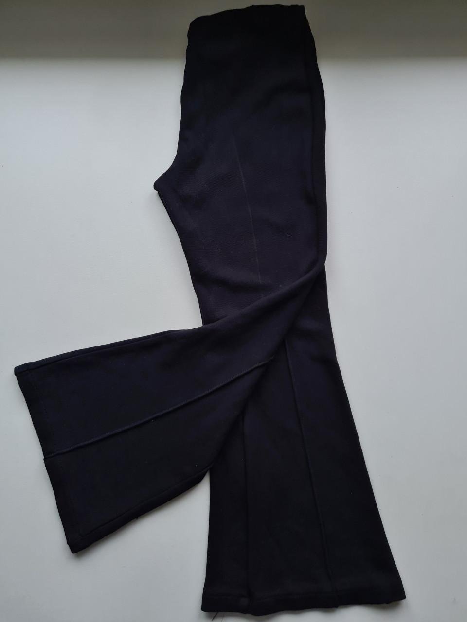 Zwarte flared broek van H&M  Maat 128