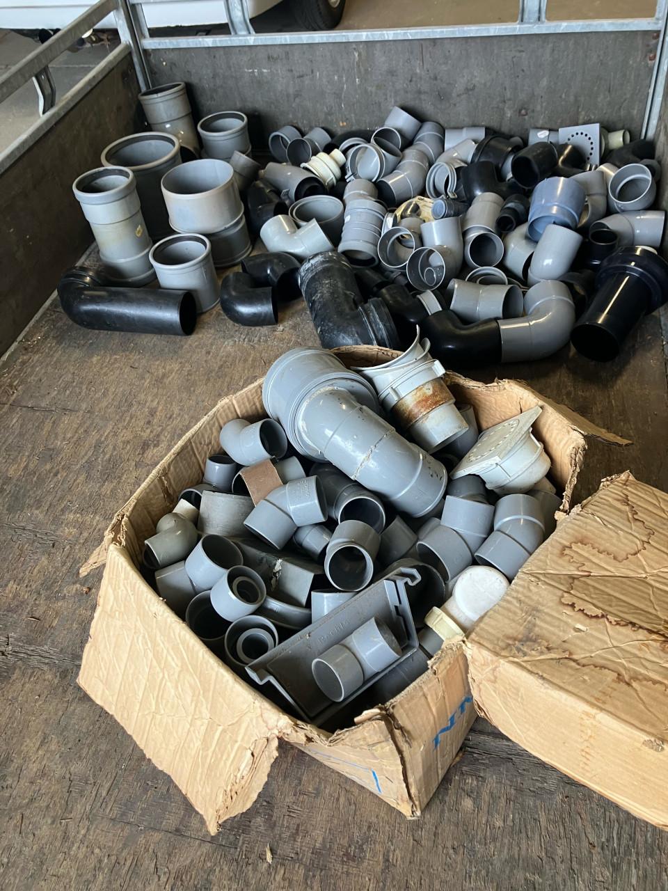 Diverse PVC bochten e.d.
