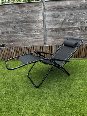 Lounge tuinstoel / strandstoel / campingstoel