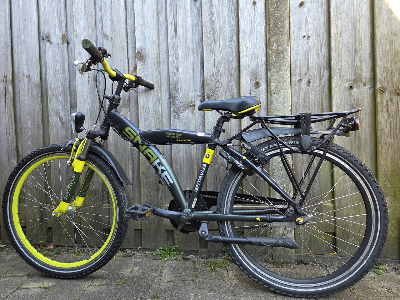 Batavus Snake 24 inch met 3 versnellingen