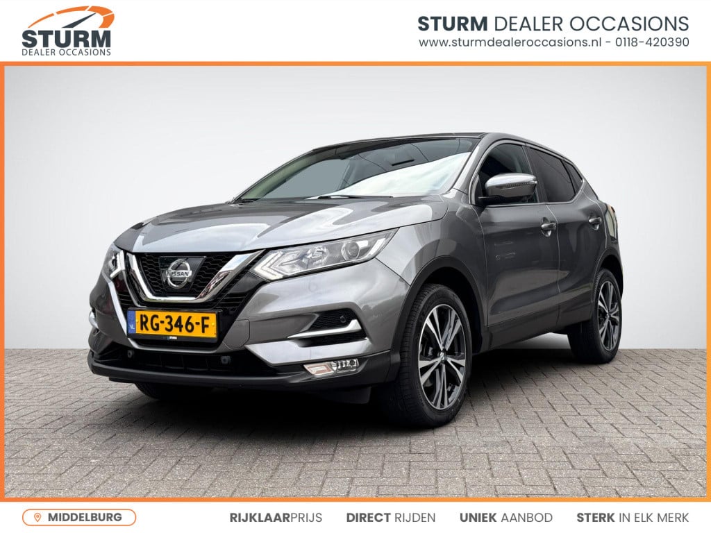 Nissan Qashqai 1.2 n-connecta | trekhaak | navigatie | 360° camera | keyles