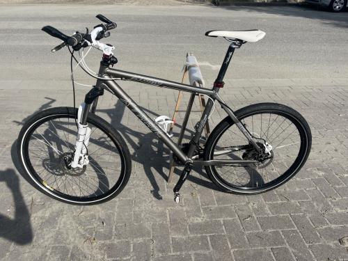 X-trail Mountainbike - 27 versnellingen, Shimano, Rock Shox