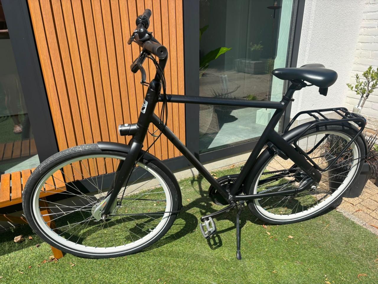 Mooie Cortina Blau herenfiets - maat 61 - 7 versnellingen - riemaandrijving