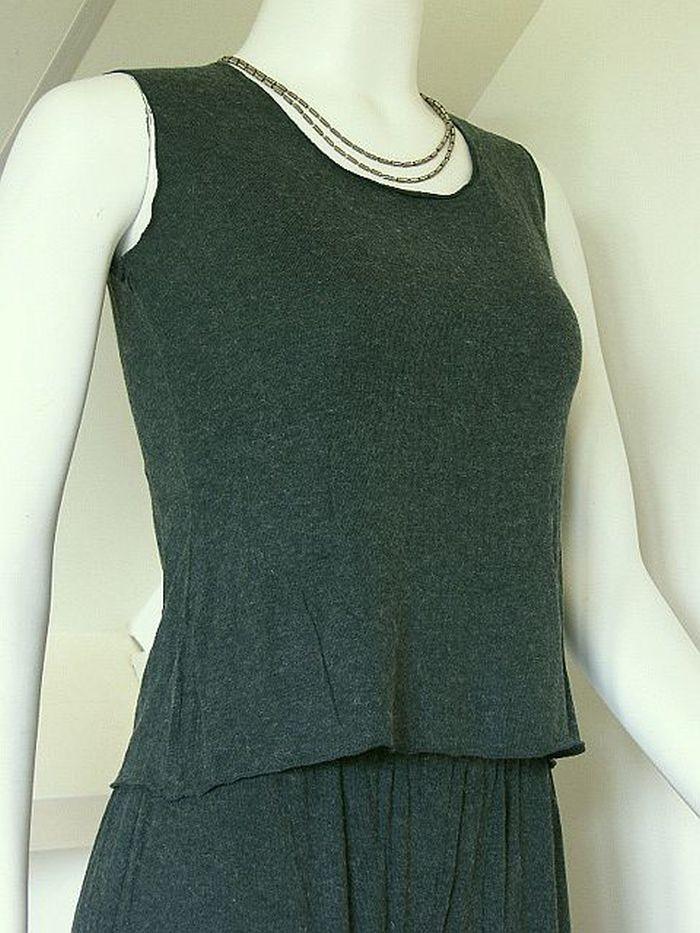 SÀBETH: Nieuw 3-delig set teer gebreid in bruin maat 46