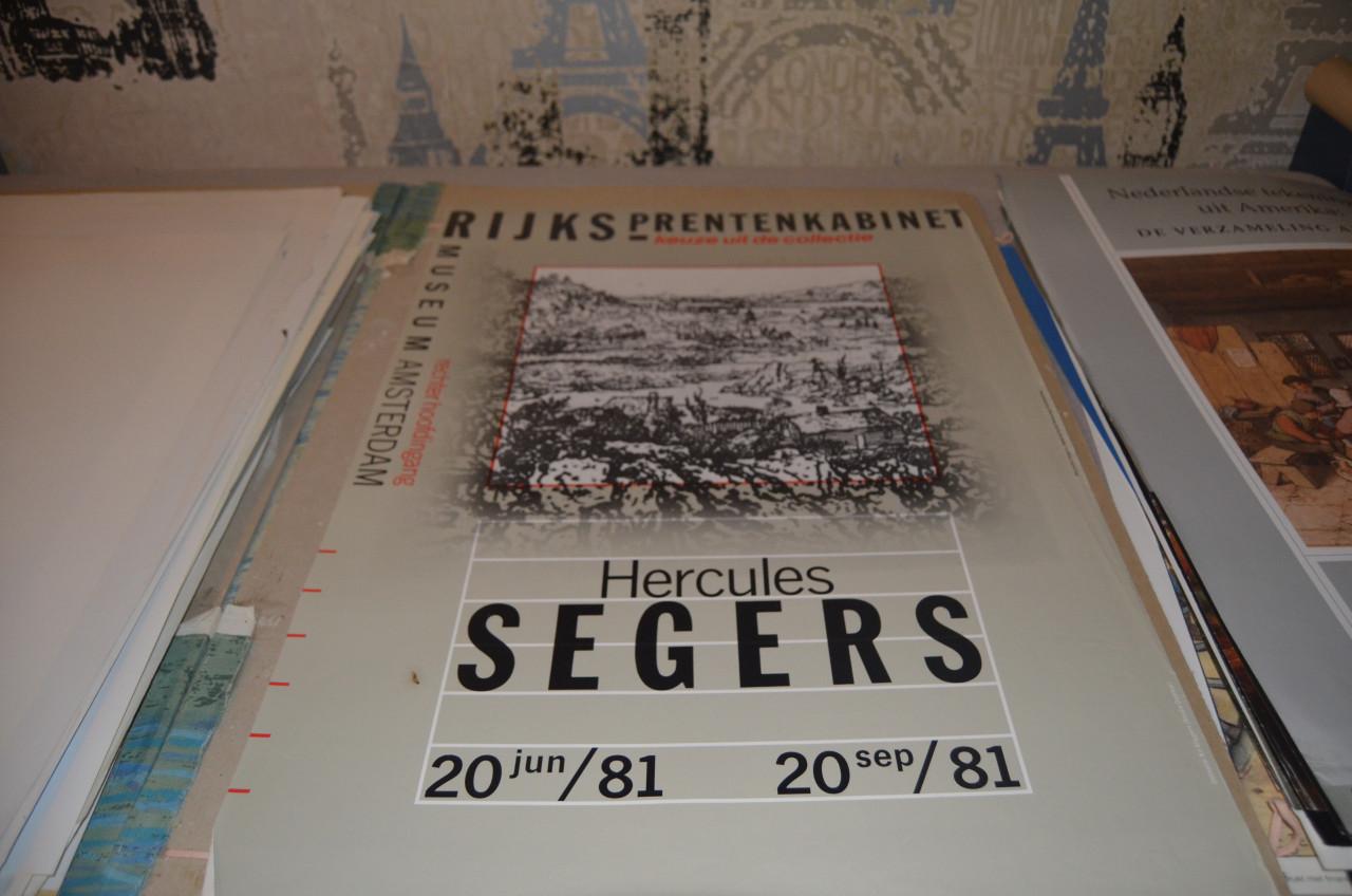 Posters tentoonstellingen Ned. kunstenaars ong. 40 jaar oud!